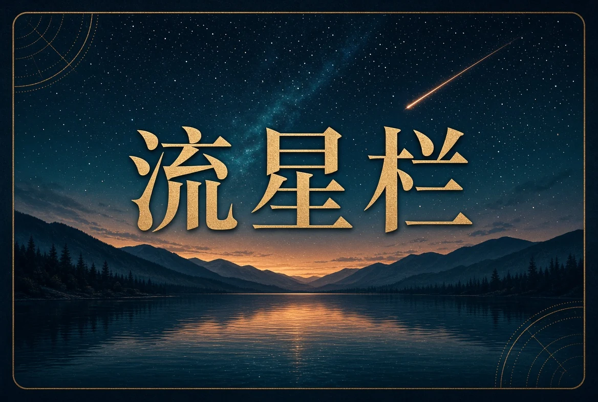 流星栏影像导览
